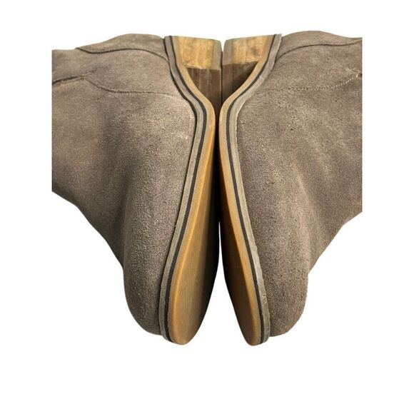 Blondo taupe suede Luca waterproof ankle boots size 7.5 - Picture 10 of 13